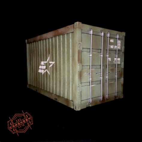 shipping container logo crashbox