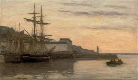 Honfleur Voiliers By Eug Ne Boudin On Artnet