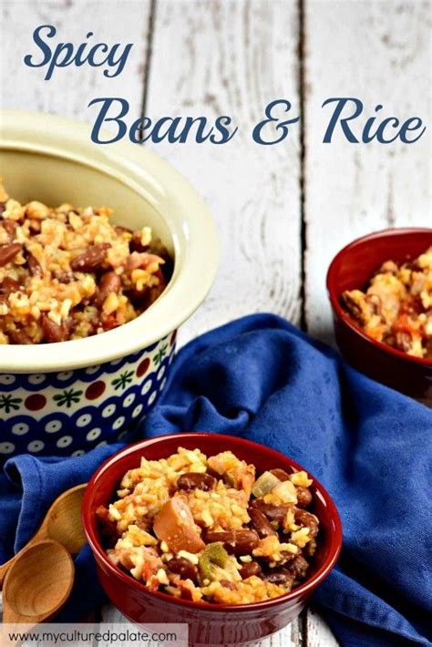 Spicy Red Beans And Rice Recipe Real Food Recipes Food Dishes Recipes