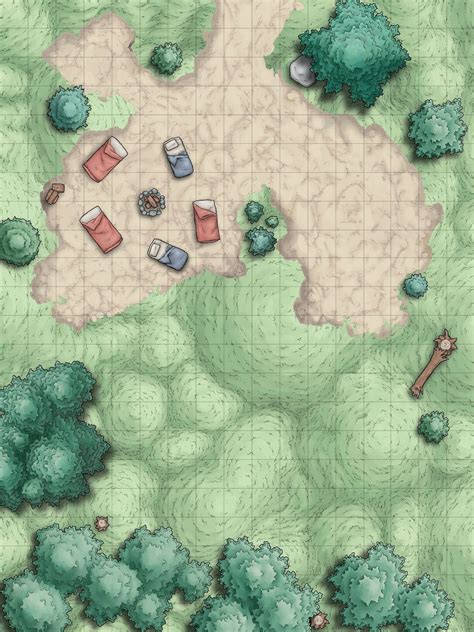 Dd Cave Map Maps Rpg Map Battle Dnd Encounter Forest Random Camp Hot Sex Picture