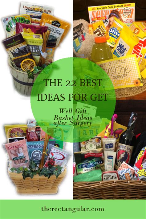 The 22 Best Ideas For Get Well T Basket Ideas After Surgery Home