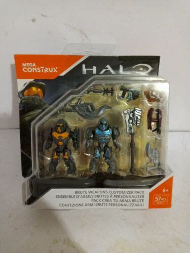 Mega Construx Halo Brute Weapons Customizer Pack Dxr57 New Sealed