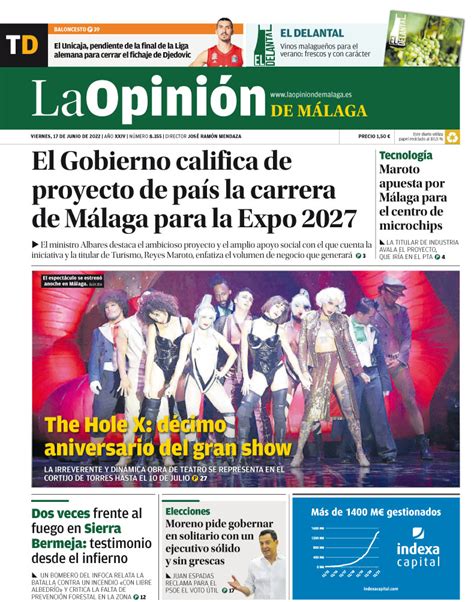 Prensa Ib Rica On Twitter Rt Opiniondemalaga Buenos D As Hoy Es