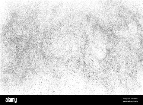 Distressed Black Texture Dark Grainy Texture On White Background Dust