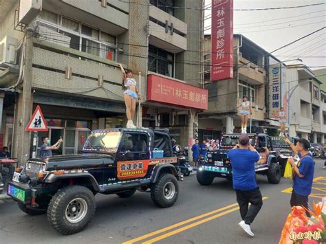 超嗨迎接大甲媽回鑾！鋼管辣妹熱舞 浮現祭樂團飆歌 生活 自由時報電子報