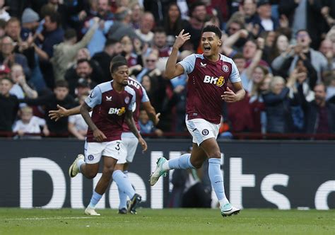 Aston Villa Brentford Watkins Salvages Point With Late Equaliser