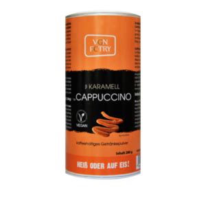 NUEVO Cappuccino Vegano Clásico Instantáneo sabor Caramelo 280g VGN