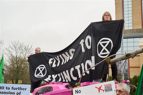 Extinction Rebellion Protests Against ‘climate Blind Gatwick Airport