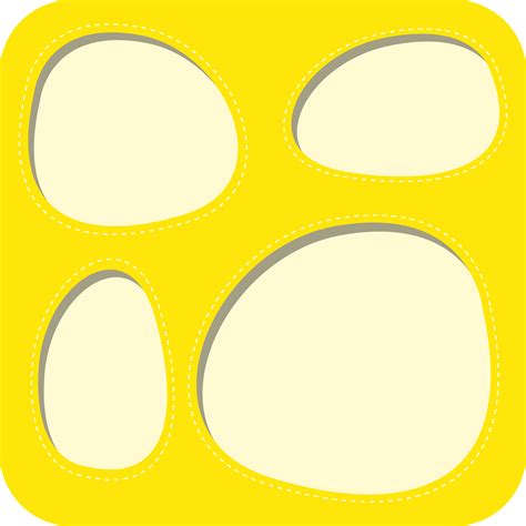 A yellow border template 474553 Vector Art at Vecteezy