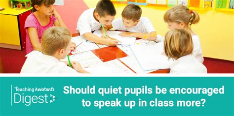 Should Quiet Pupils Be Encouraged To Speak Up In Class More Twinkl Digest