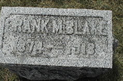 Franklin Merrill Blake 1874 1918 Find A Grave Memorial