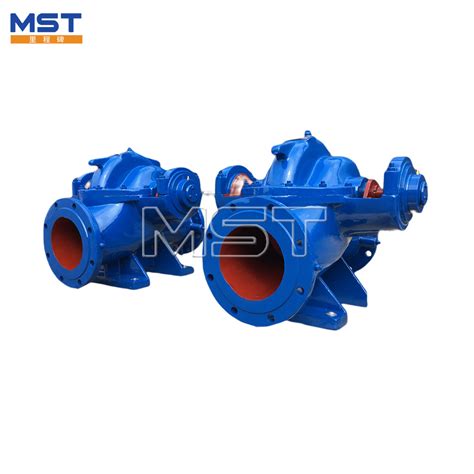 Diesel Engine Split Case Double Suction Water Pump Horizontal