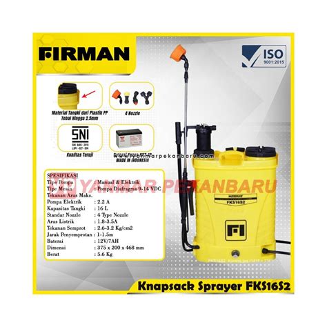 Mesin Semprot Tanaman Hama Knapsack Power Sprayer Manual Electric