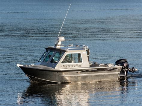 21' Bowen Aluminum Cabin Boat by Silver Streak Boats