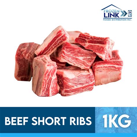 Beef Short Ribs 1kg Frozenlink