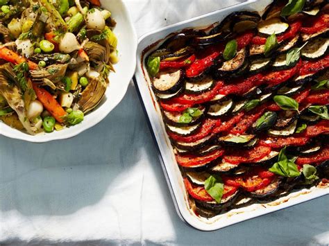 Provençal Vegetable Gratin Tian Eggplant Recipes Vegetable Recipes Vegetable Tian