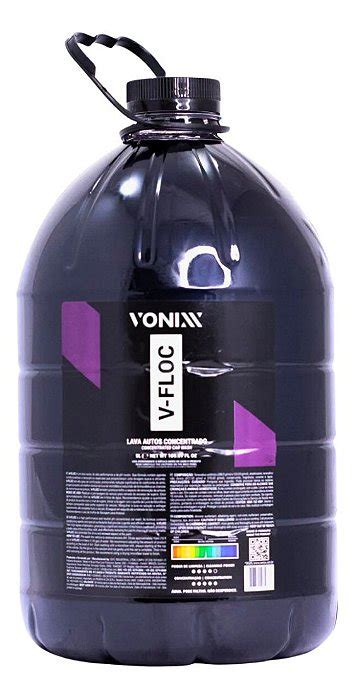 Shampoo Lava Auto V floc 5l Vonixx Produtos Náuticos Produtos