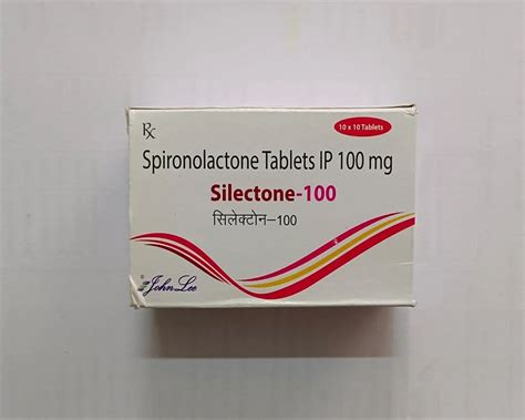 Spironolactone 100 Mg Tablet Silectone 100 At Rs 99 Stripe