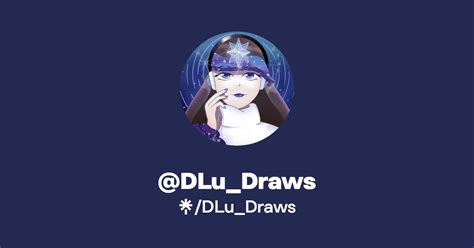 DLu Draws Twitter Instagram TikTok Twitch Linktree