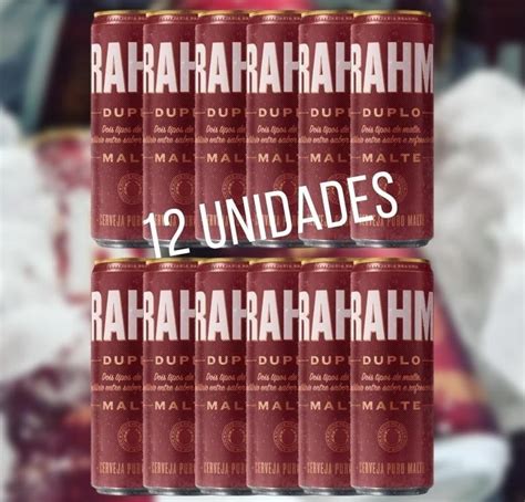 Cerveja Brahma Duplo Malte Lata 350ml Pack 12 Unidades WT Promoções