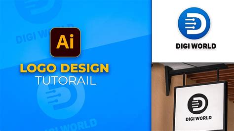 How To Design Logo In Adobe Illustrator Gfx Tutorials Youtube