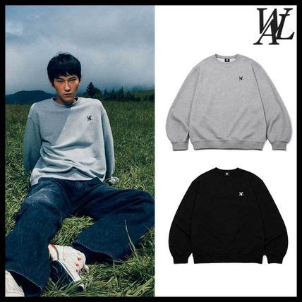 口コミレビュー22FW新作 WOOALONG SIGNATURE BALLOON OVER SWEATSHIRT 2色 WOOALONG