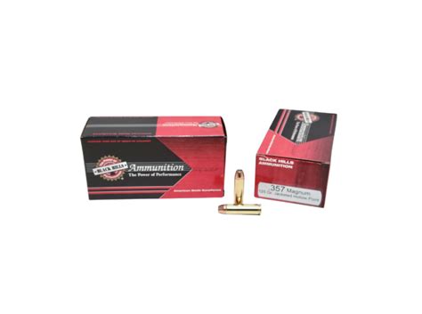 Black Hills 357 Magnum JHP Ammunition 50 Ct Box