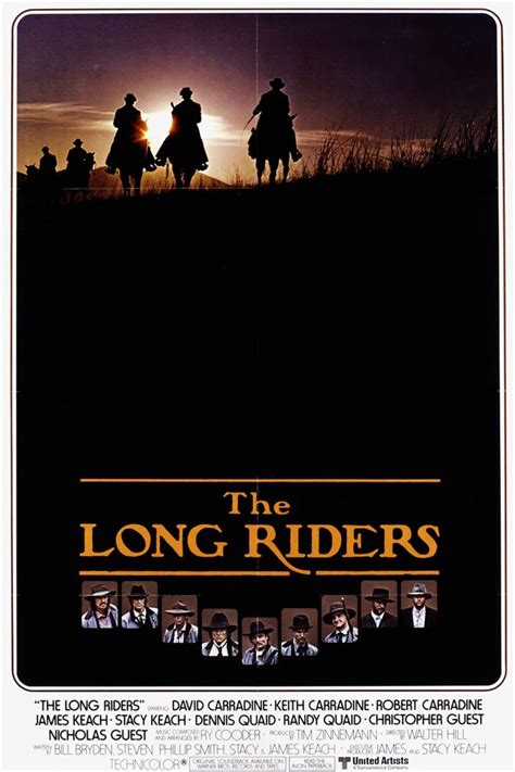 The Long Riders Movie Poster