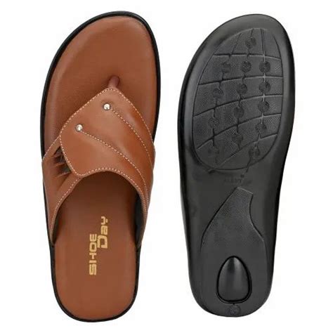 Daily Wear Shoe Day Pu Gents Slipper Size To Uk At Rs Pair