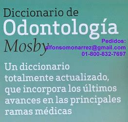 LIBROS DICCIONARIO DE ODONTOLOGÍA MOSBY Libro Elsevier Océano