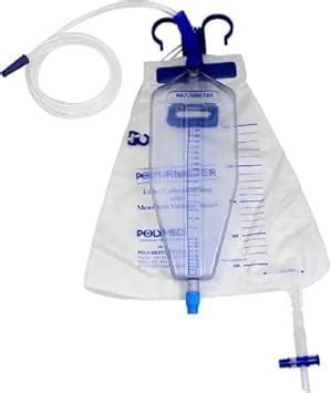 Polymed Polyurimeter Urine Collection Bag With Measured Volume Meter