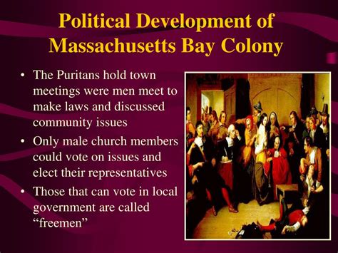 Ppt Massachusetts Bay Colony A “city Upon A Hill” Powerpoint Presentation Id 341489