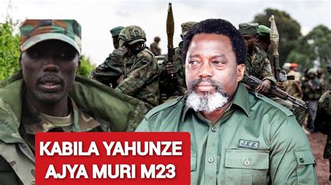 Joseph Kabila Yahunze Ajya Muri M23 Hamenyekanye Amakuru Yahahamuye