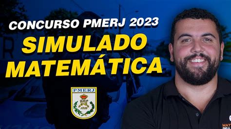 Concurso PMERJ 2023 Reta Final Simulado Matemática IBADE YouTube