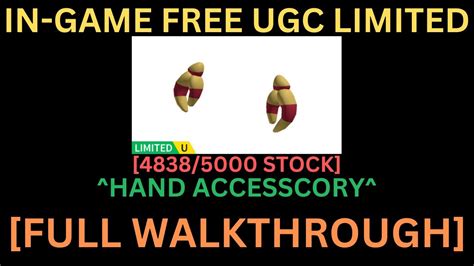 Free Ugc Limited How To Get Crab Claws In Roblox Blippi S Playground