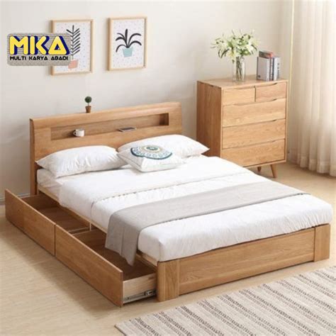 Jual Tempat Tidur Ranjang Dipan Minimalis Laci X Kab Lebak