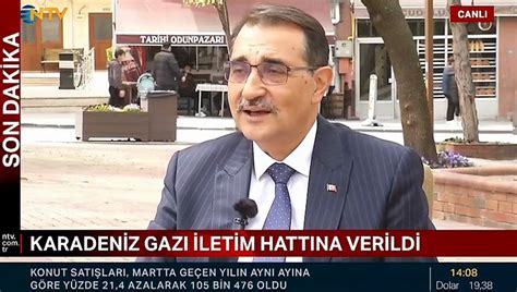 Bakan Dönmez Karadeniz Gazı Iletim Hattına Verildi Dailymotion Video