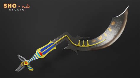 Artstation 3d Ancient Egyptian Khopesh