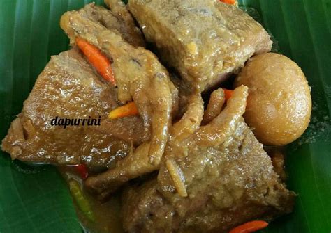 Resep Gudeg Yang Enak Dan Lezat Resep Nusantara Baru