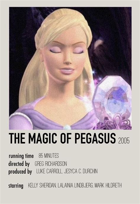 Barbie and the Magic of Pegasus (2005), polaroid poster | Infância