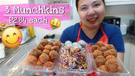 Nina Bacani Munchkins Pang Negosyo 3 Flavors Munchkin Recipe With Costing