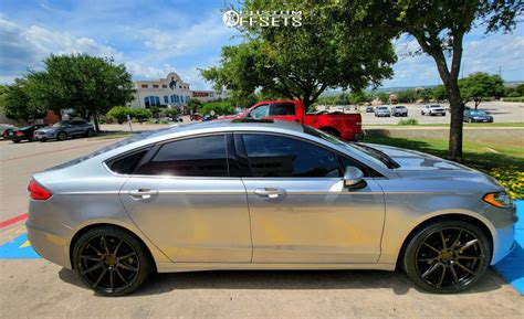 Ford Fusion With X Niche Essen And R Nitto Nt G