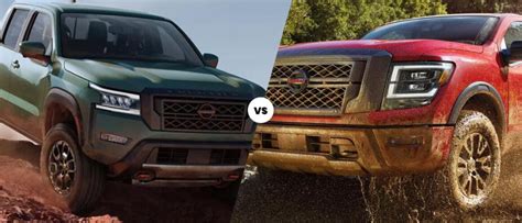 2022 Nissan Frontier Vs 2022 Nissan Titan Nissan Of Elizabeth City