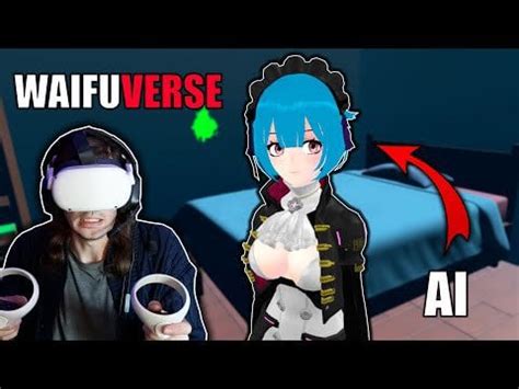 Meeting an AI Waifu in VR : r/vrtomfoolery