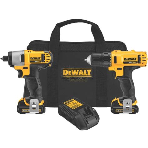 Combo de Taladro y Llave de Impacto Inalámbrico DeWalt DCK211S2