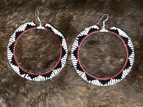 Authentic Native American Indian Jewelry Navajo Fully Beaded Elegant ...