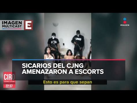 Video Miembros Del Cjng Amenazan A Mujeres Escorts De Centros Nocturnos