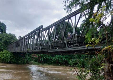 Jembatan Penghubung Antar Kecamatan Di Aceh Besar Terancam Ambruk