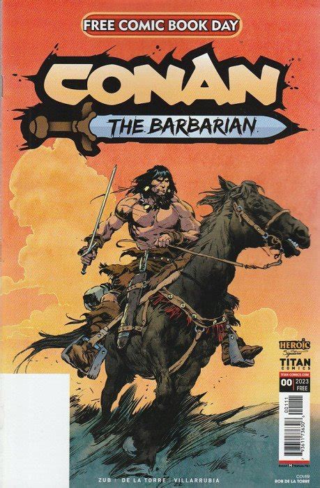 Conan The Barbarian FCBD Edition 1 Titan Comics Comic Book Value