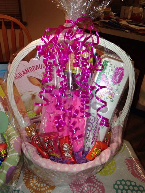 Cheap And Easy Easter Basket For Girls Of Any Age Fill With Their